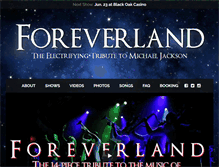Tablet Screenshot of foreverland.com